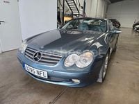 Usado Mercedes SL500 306 CV (225 kW) 2003 Azul Descapotable