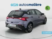 Usado Hyundai i20 84 CV (61 kW) 2024 Azul Utilitario