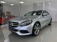 Usado Mercedes C220 170 CV (125 kW) 2017 Gris Berlina