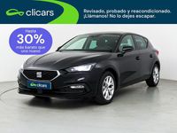 Usado Seat Leon Style 115 CV (84 kW) 2021 Negro Berlina