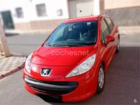Usado Peugeot 207 70 CV (51 kW) 2008 Rojo Berlina