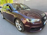Usado Audi A3 S-line plus 184 CV (135 kW) 2016 Granate Berlina