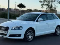 Usado Audi A3 105 CV (77 kW) 2009 Blanco Utilitario