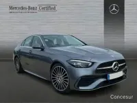 Usado Mercedes C220 AMG line 200 CV (147 kW) 2024 Gris selenita Berlina