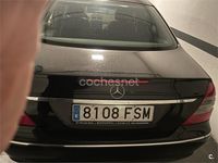Usado Mercedes E320 Avantgarde 224 CV (164 kW) 2007 Negro Berlina