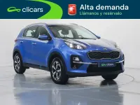 Usado Kia Sportage Plus 132 CV (97 kW) 2019 Azul SUV