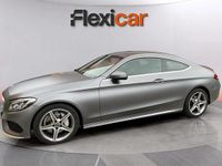 Usado Mercedes C220 170 CV (125 kW) 2018 Gris Coupe