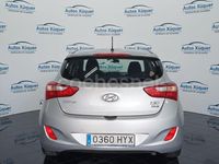 Usado Hyundai i30 Style 135 CV (99 kW) 2014 Gris / plata Berlina
