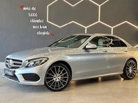 Usado Mercedes C220 Avantgarde 170 CV (125 kW) 2014 Gris / plata Berlina