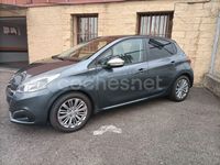Usado Peugeot 208 Style 75 CV (55 kW) 2017 Gris / plata Utilitario