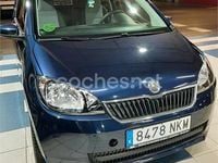 Usado Skoda Citigo Elegance 75 CV (55 kW) 2014 Azul Utilitario
