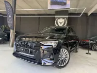 Usado Audi e-tron S-Line 230 kW (313 CV) 2020 Negro SUV
