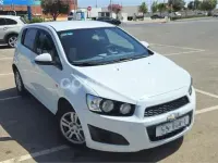 Usado Chevrolet Aveo LT 95 CV (69 kW) 2012 Blanco Berlina