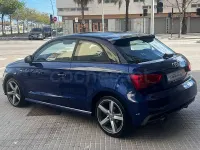 Usado Audi A1 S-Line 95 CV (69 kW) 2017 Azul Utilitario