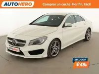 Usado Mercedes CLA200 AMG line 156 CV (114 kW) 2015 Blanco Coupe