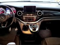 Usado Mercedes V200 Avantgarde 136 CV (100 kW) 2014 Granate Monovolumen
