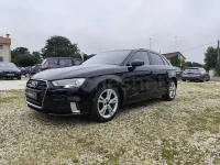 Usado Audi A3 150 CV (110 kW) 2018 Negro Berlina