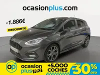 Usado Ford Fiesta ST-Line 100 CV (73 kW) 2019 Gris Utilitario
