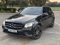 Usado Mercedes GLC250 204 CV (150 kW) 2017 Negro SUV