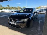 Usado Seat Leon ST Reference 105 CV (77 kW) 2014 Negro Familiar