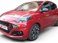 Usado Hyundai i10 N Line 84 CV (61 kW) 2022 Granate Utilitario