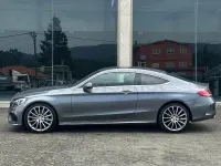 Usado Mercedes C220 170 CV (125 kW) 2017 Gris / plata Coupe