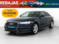 Usado Audi A6 190 CV (139 kW) 2018 Azul Berlina