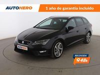 Usado Seat Leon FR 186 CV (136 kW) 2015 Negro Familiar