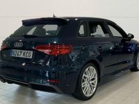 Usado Audi A3 S-Line 184 CV (135 kW) 2017 Azul Berlina