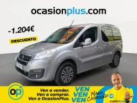Usado Peugeot Partner Active 100 CV (73 kW) 2018 Gris Monovolumen