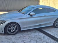 Usado Mercedes C220 194 CV (142 kW) 2019 Gris / plata Coupe
