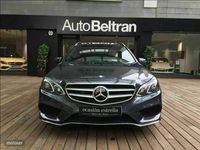 Usado Mercedes E350 Elegance 258 CV (189 kW) 2014 Negro Familiar