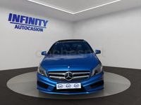 Usado Mercedes A200 AMG line 156 CV (114 kW) 2013 Azul Berlina