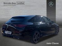Usado Mercedes CLA200 Shooting Brake AMG line 150 CV (110 kW) 2024 Negro noche Familiar