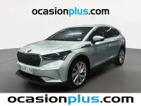 Usado Skoda Enyaq iV 150 kW (204 CV) 2021 Gris plata SUV
