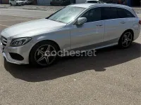 Usado Mercedes C220 Avantgarde 170 CV (125 kW) 2015 Gris / plata Familiar