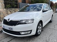 Usado Skoda Rapid Ambition 105 CV (77 kW) 2014 Blanco Utilitario