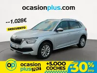 Usado Skoda Kamiq Ambition 110 CV (80 kW) 2022 Gris SUV