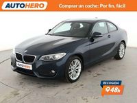 Usado BMW 220 Advantage 190 CV (139 kW) 2016 Azul Coupe