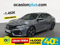 Usado Honda Civic Elegance 129 CV (94 kW) 2018 Gris