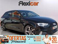 Usado Audi A3 Design 190 CV (139 kW) 2018 Negro Berlina