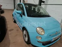 Usado Fiat 500 Lounge 85 CV (62 kW) 2011 Azul Berlina