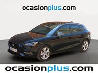 Usado Seat Leon FR 150 CV (110 kW) 2021 Negro Utilitario