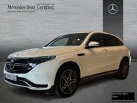 Usado Mercedes EQC400 AMG line 300 kW (408 CV) 2020 Blanco SUV