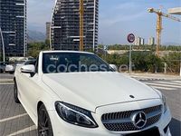 Usado Mercedes C220 170 CV (125 kW) 2018 Blanco Descapotable