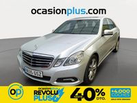 Usado Mercedes E350 Avantgarde 292 CV (214 kW) 2010 Gris plata Berlina