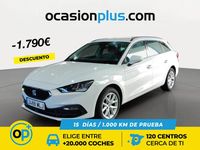 Usado Seat Leon Style 130 CV (95 kW) 2023 Blanco Familiar