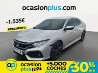 Usado Honda Civic Elegance 129 CV (94 kW) 2018 Gris