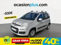 Usado Fiat Panda Lounge 69 CV (50 kW) 2015 Gris Utilitario