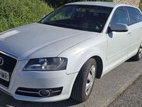 Usado Audi A3 Sportback Ambition 105 CV (77 kW) 2012 Blanco Utilitario